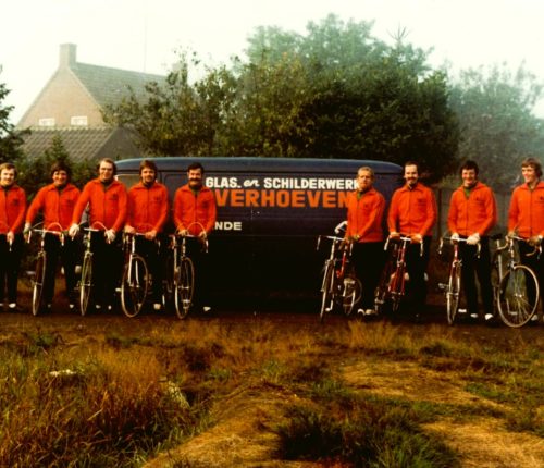 Clubhistorie eerste groepsfoto TWC De Zwoegers